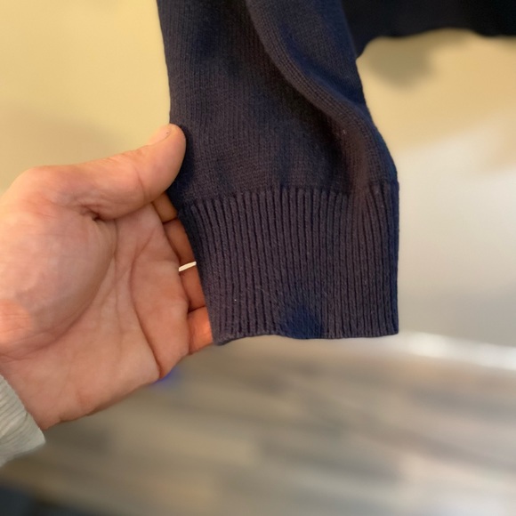 EUC Nautica Knit Sweater Navy Blue Men’s Large - Picture 3 of 6